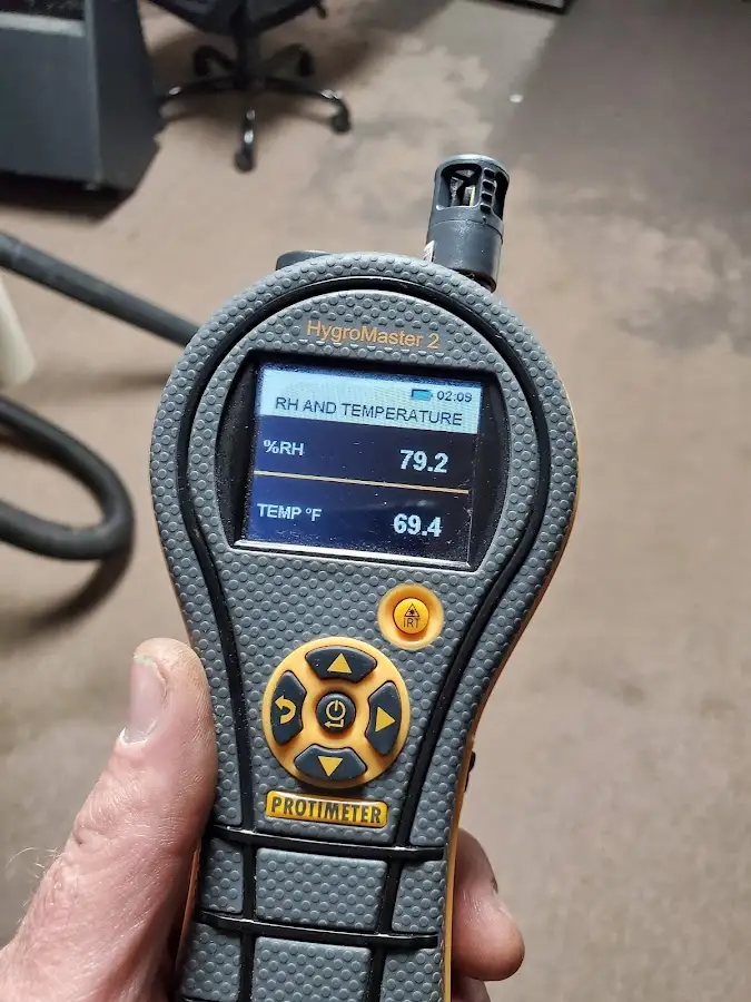 Moisture meter humidity assessment for Fire & Smoke Damage Restoration in Hamlin